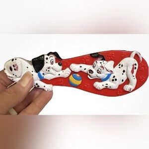 VTG DISNEY 101 DALMATIANS BRUSH DALMATIAN DOG PUPPY CHILDREN’S KIDS HAIR 6.25”x2